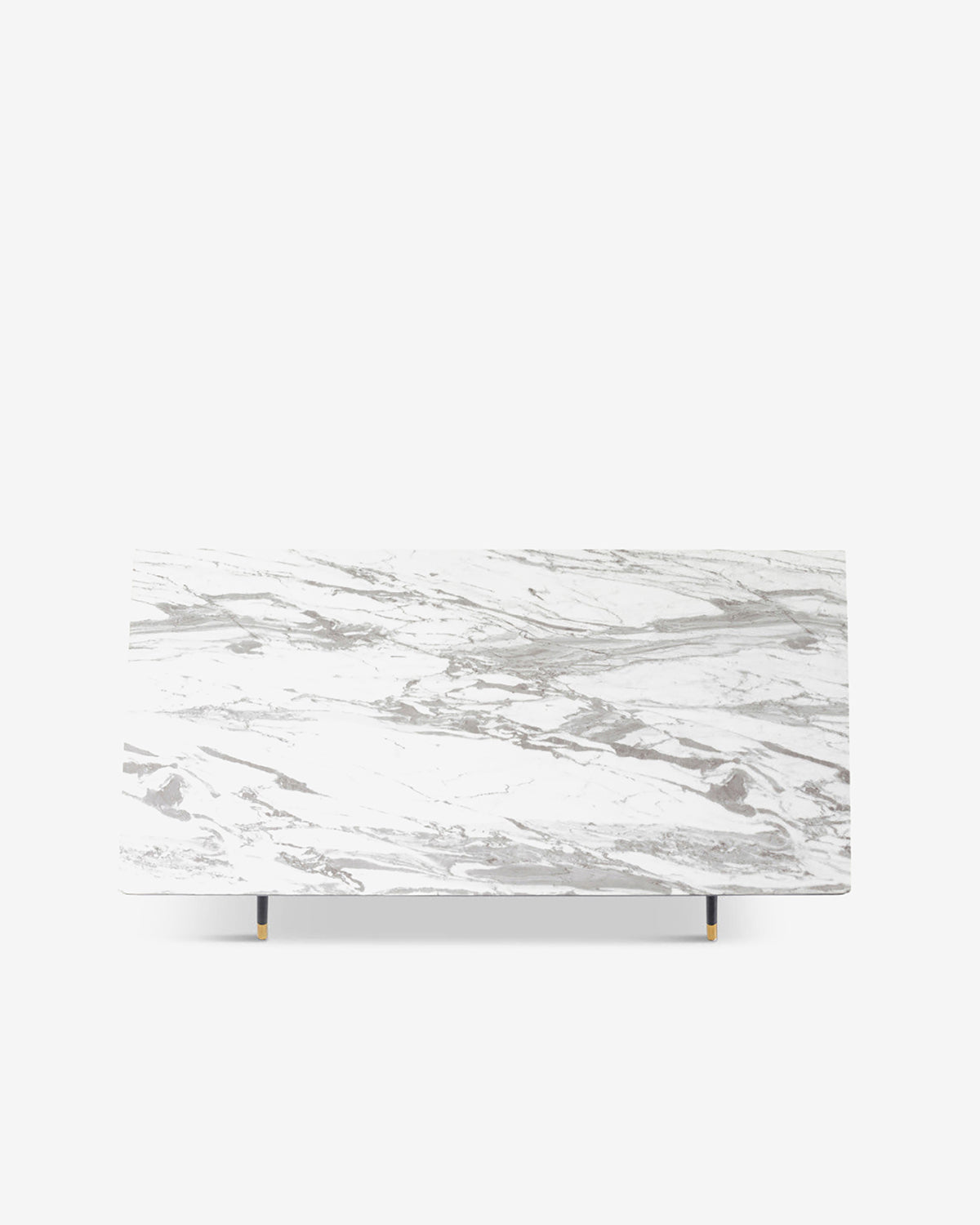 South beach spisebord, hvid marmor look