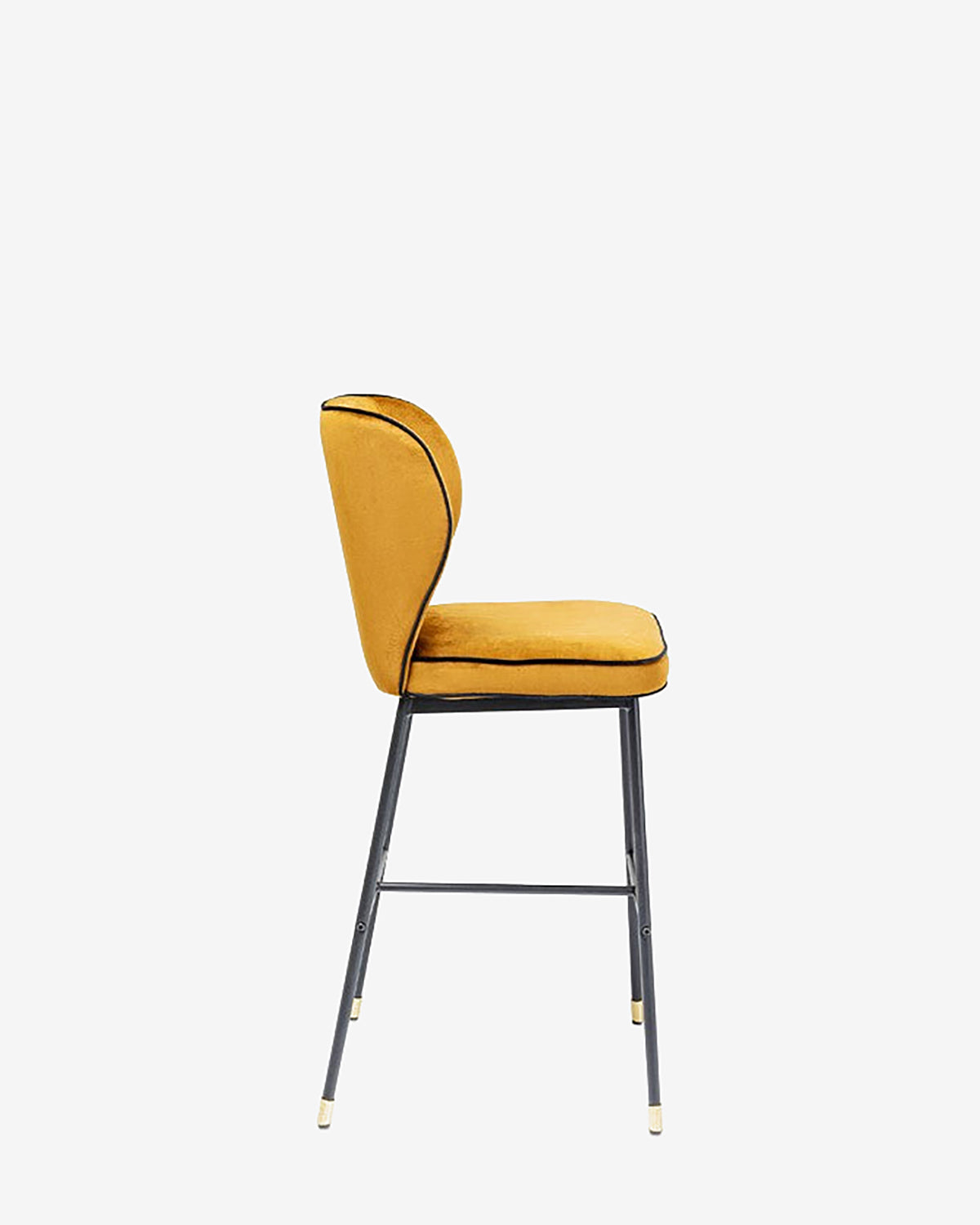 Irina barstol, gold velour