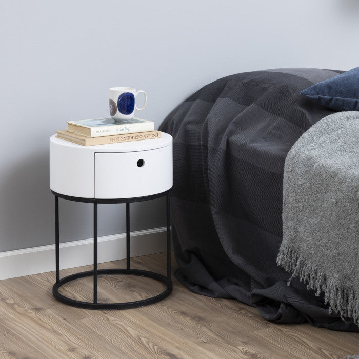 Toto sengebord, hvid