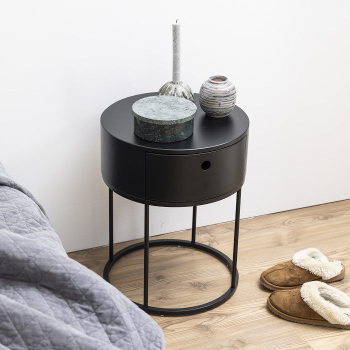 Toto sengebord, sort