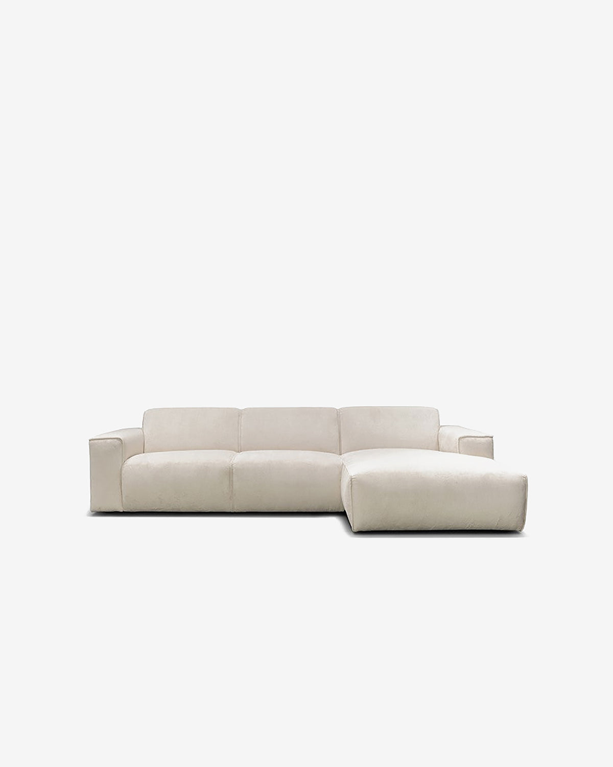 Vilanova sofa m/chaiselong, hvid