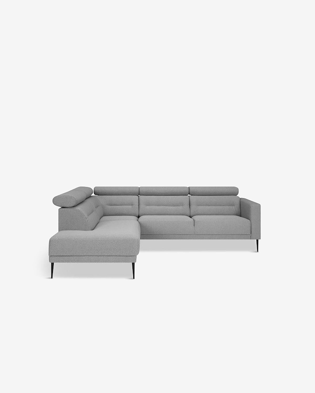 Vizion hjørnesofa m/open end, grå