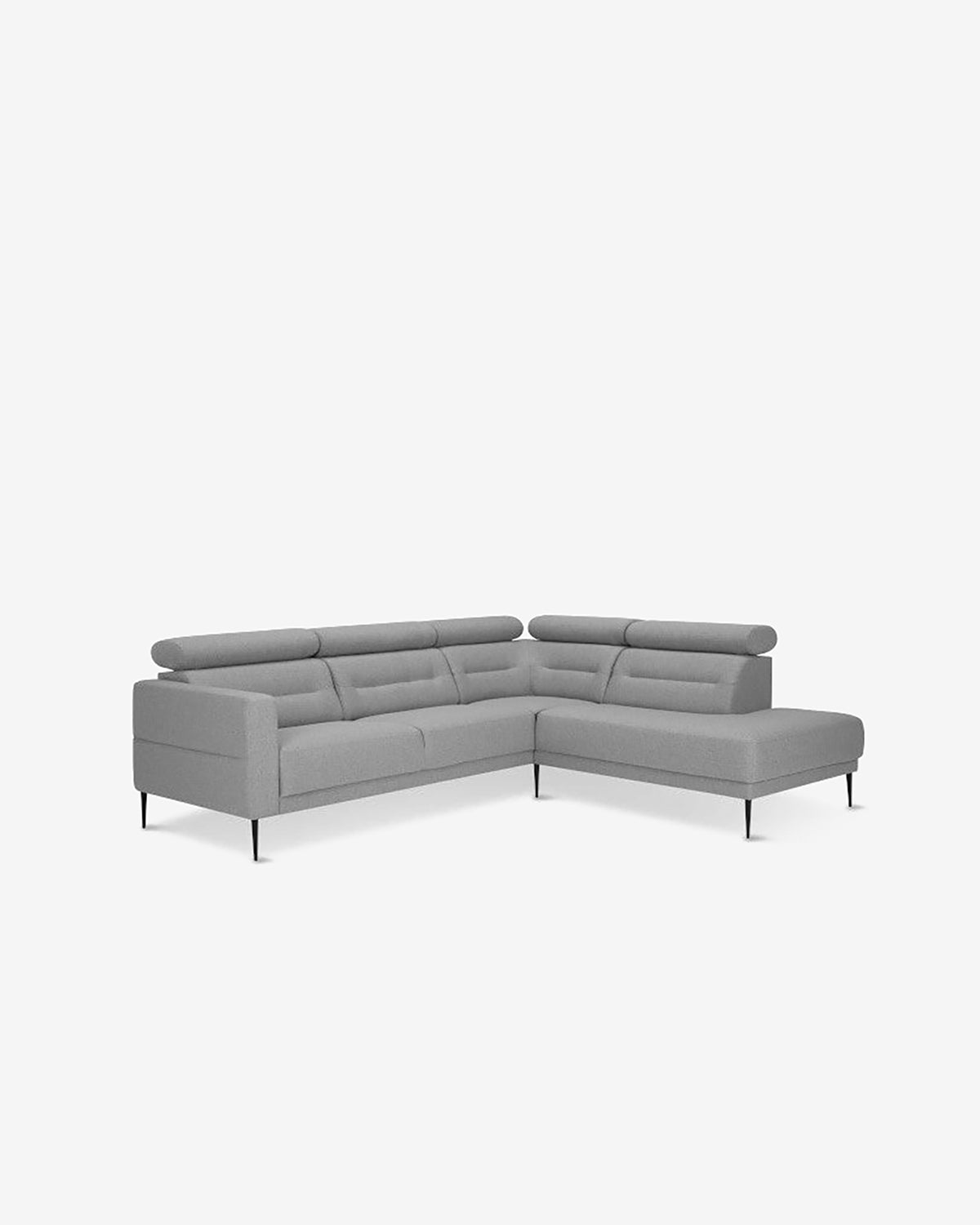 Vizion hjørnesofa m/open end, grå