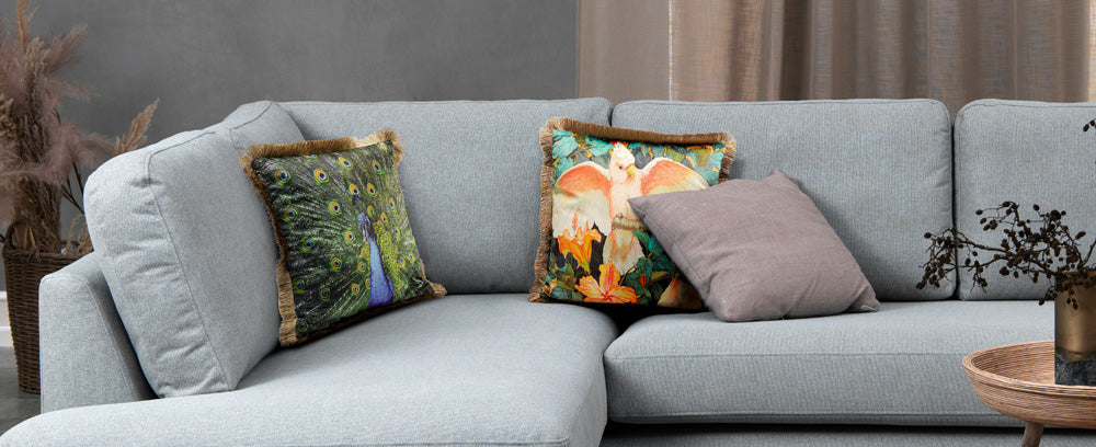 Pyntepuder i spændende farver og moderne designs. Tilfør personlighed til din indretning med puder fra Sit'n Sleep.