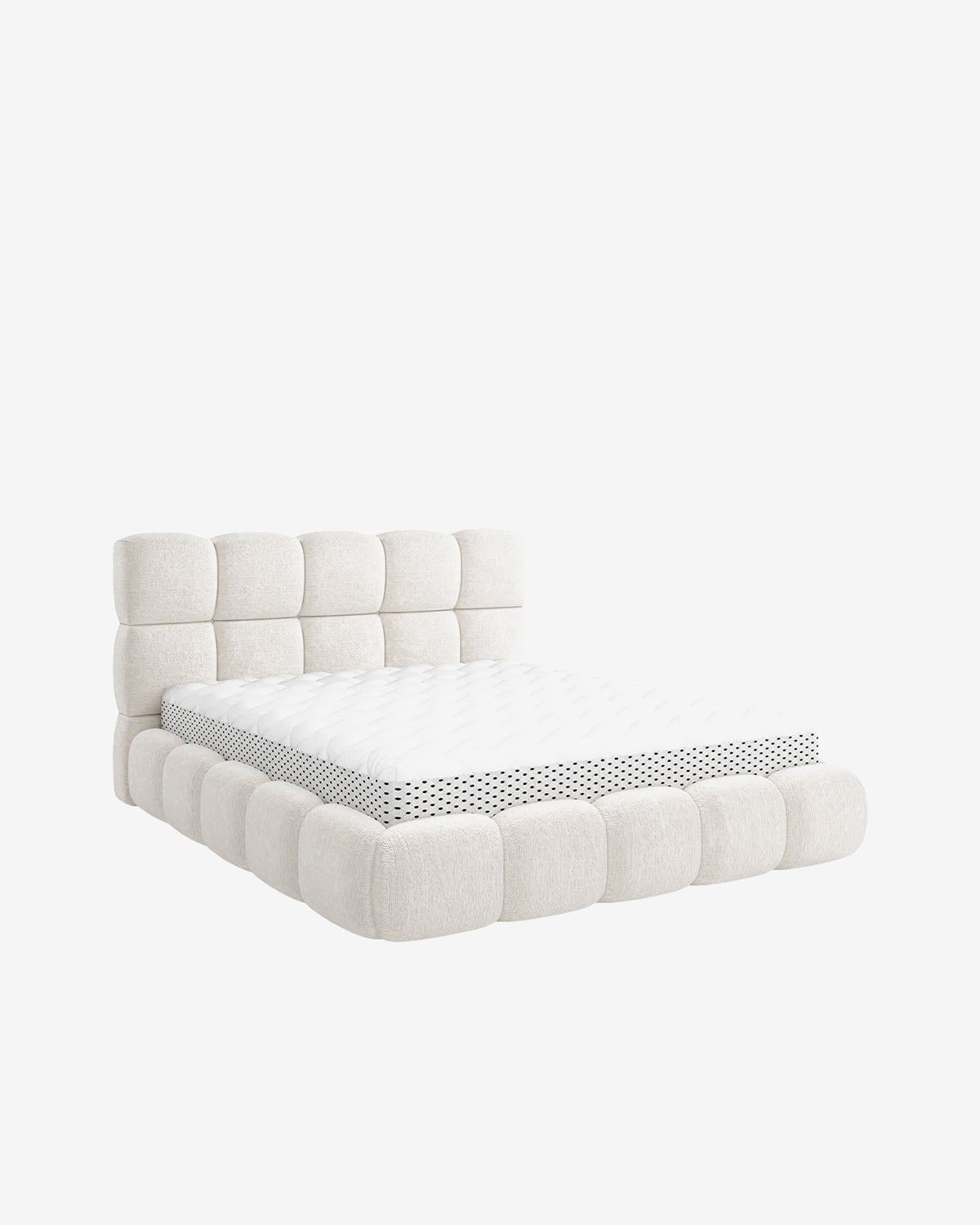 Cherry magasin seng 160x200 cm, beige