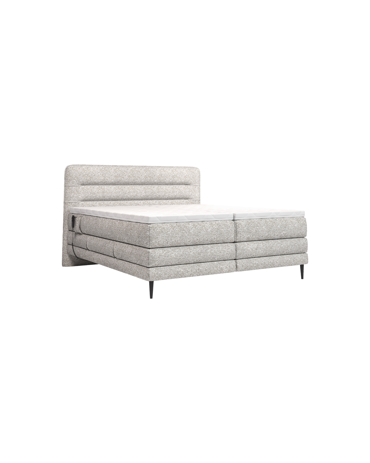 Lannel Elevationsseng 180x200 cm m/gavl