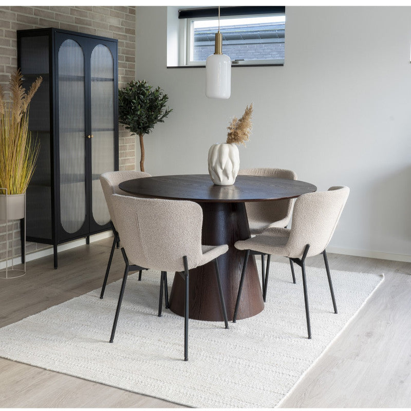Maceda spisebordsstol, beige