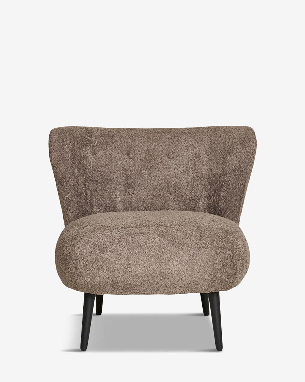 Covelo Loungestol, brun boucle