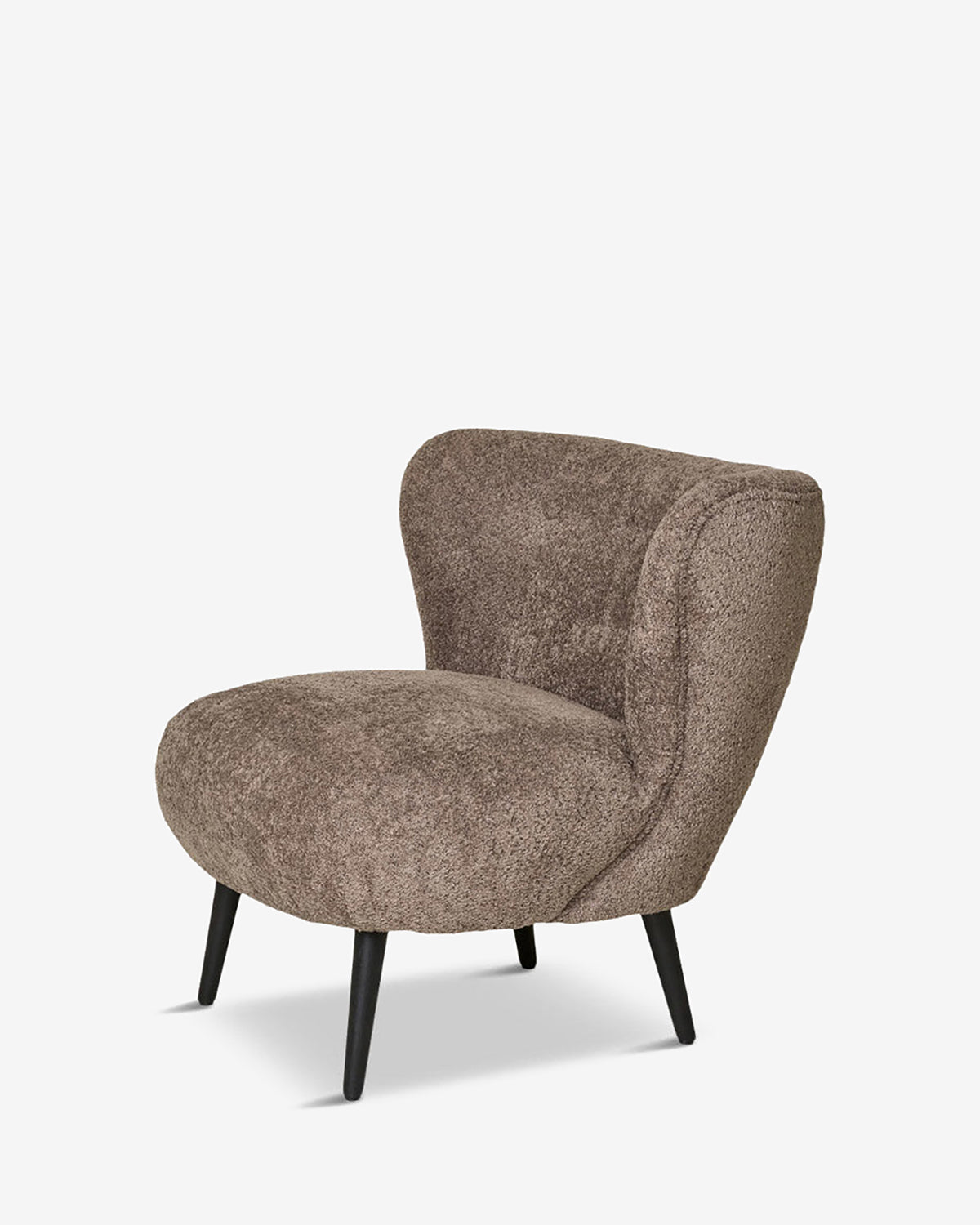 Covelo Loungestol, brun boucle