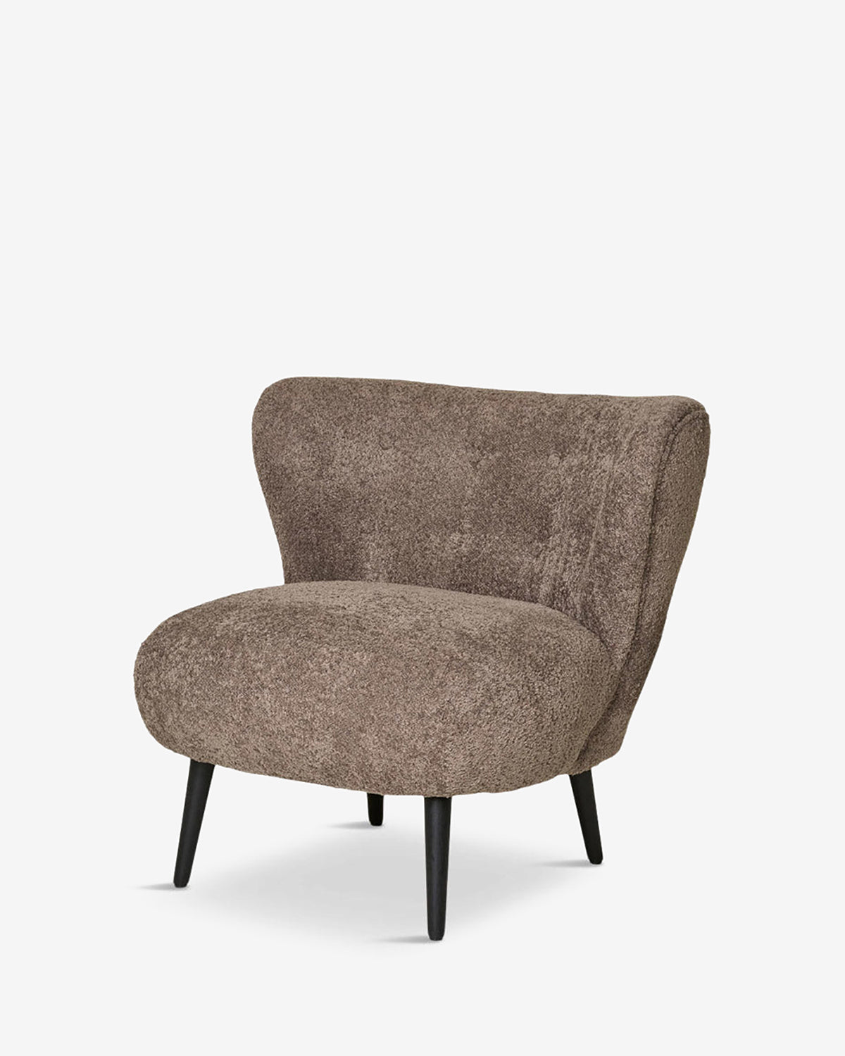 Covelo Loungestol, brun boucle
