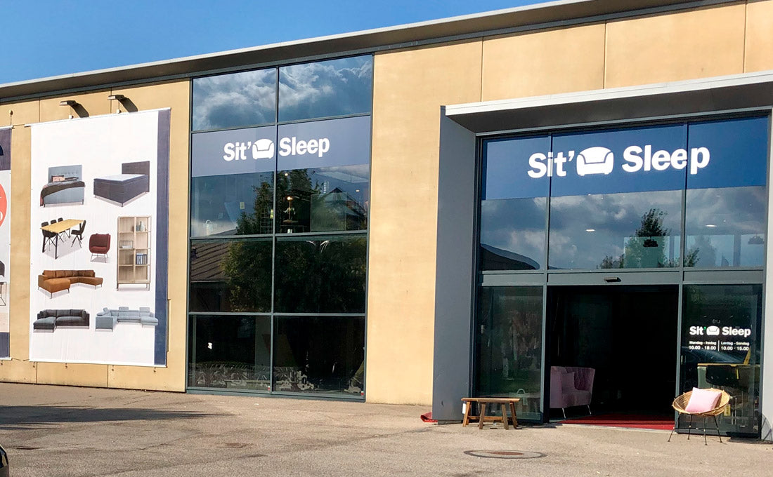 Sit'n Sleep's møbelhus i Holbæk