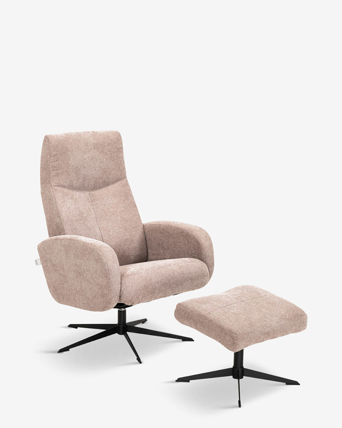 Harlem lænestol, taupe