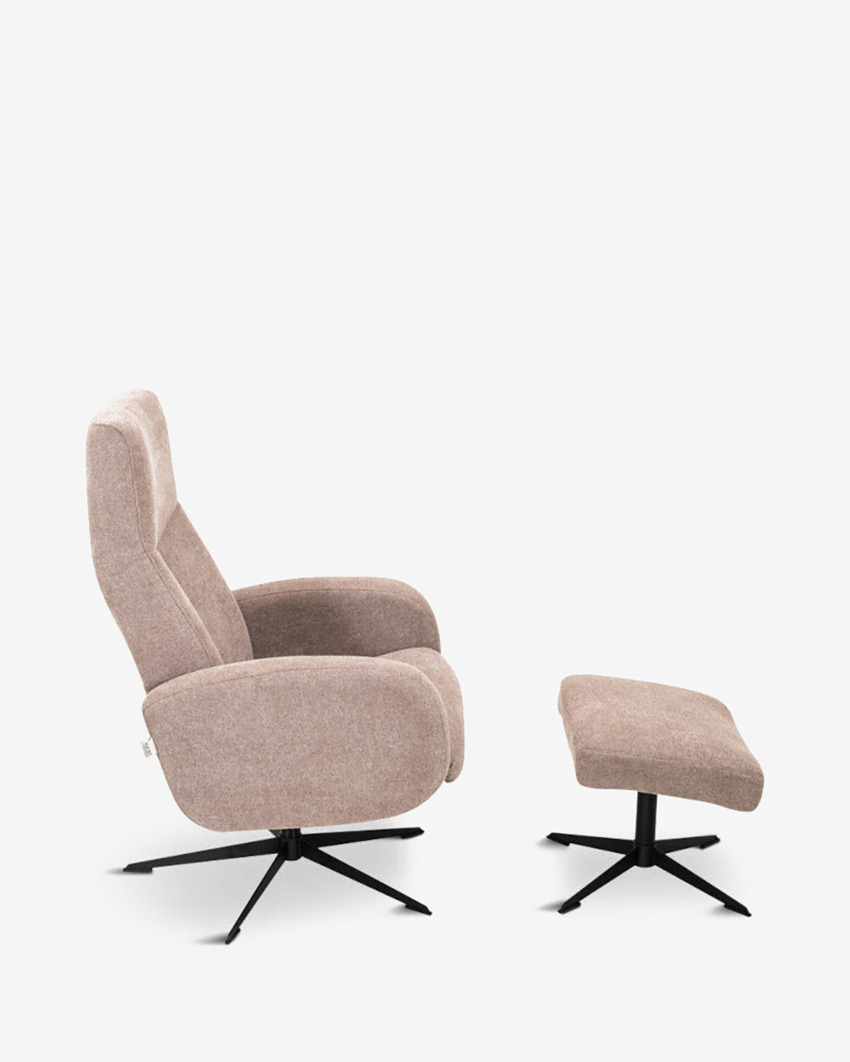 Harlem lænestol, taupe