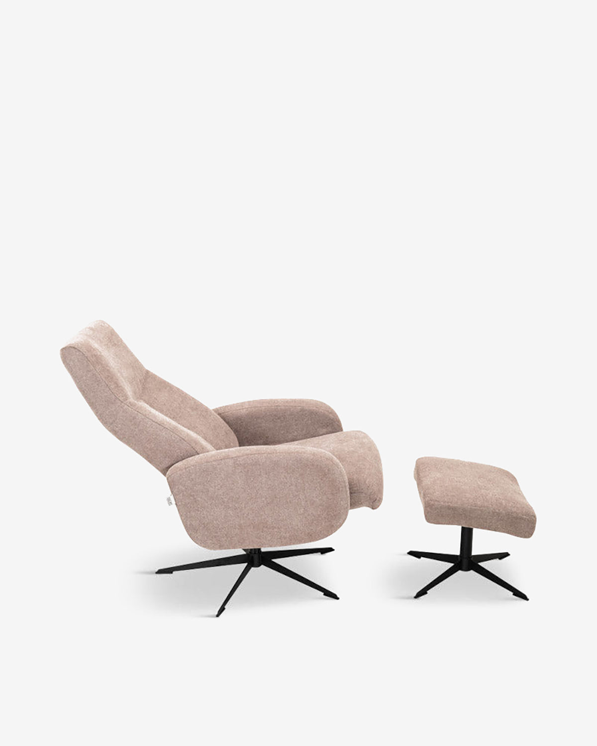 Harlem lænestol, taupe