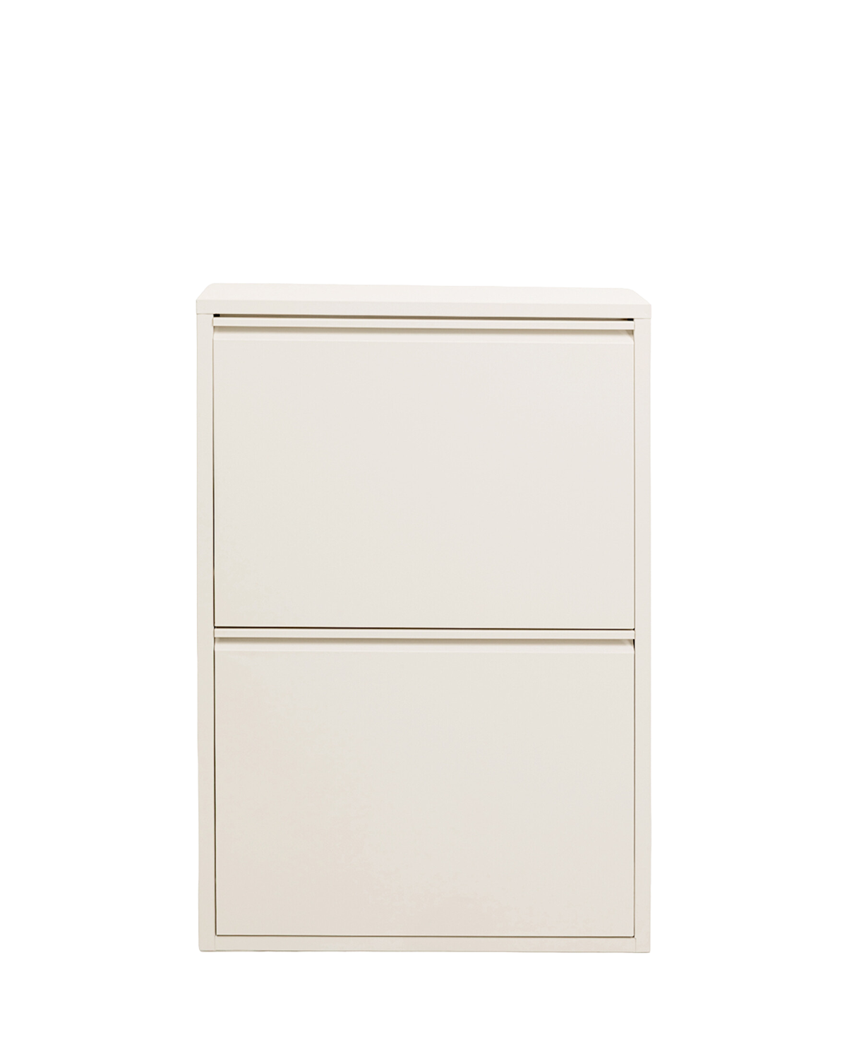 Caruso skoskab, 2 låger, beige
