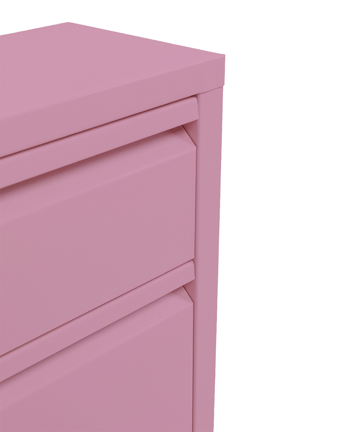 Caruso skoskab, 2 låger og 1 skuffe, Rosa