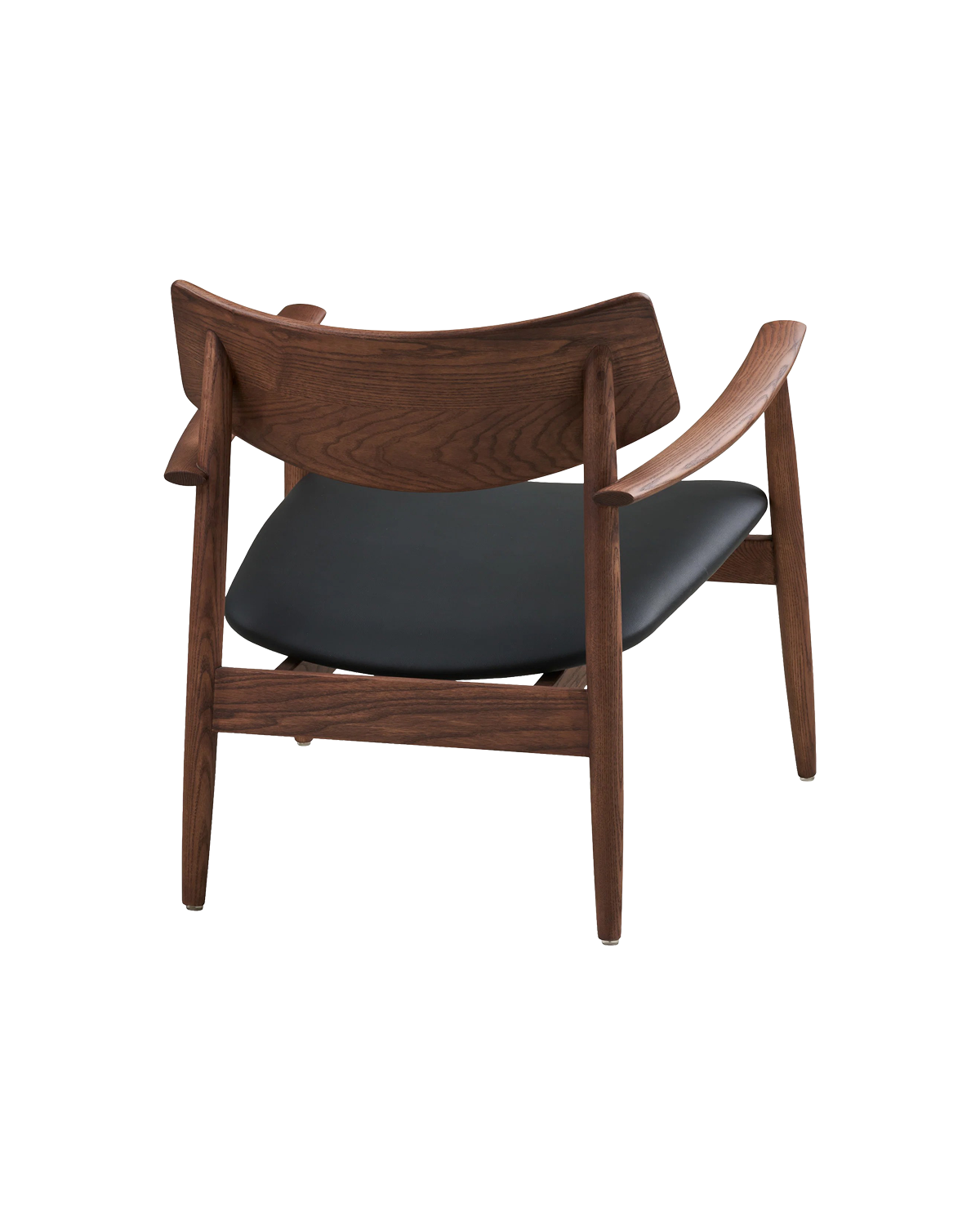 Frame loungestol, Mørkebrunt asketræ