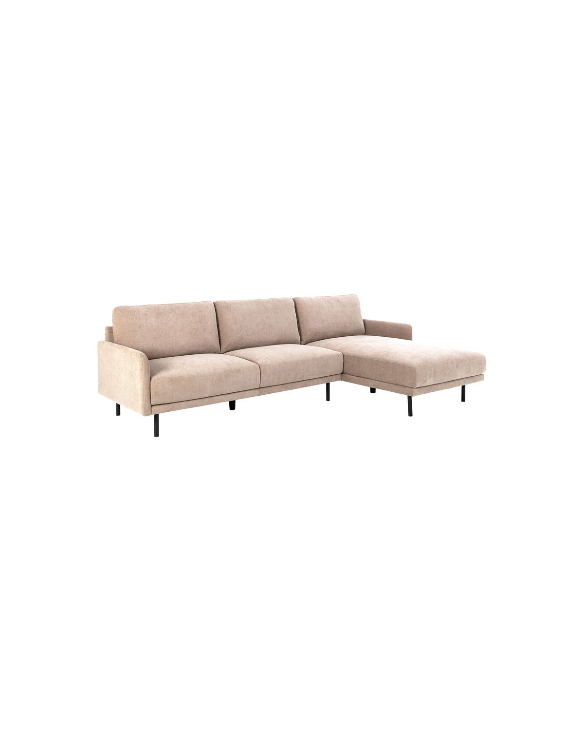 Calma sofa m/chaiselong, beige