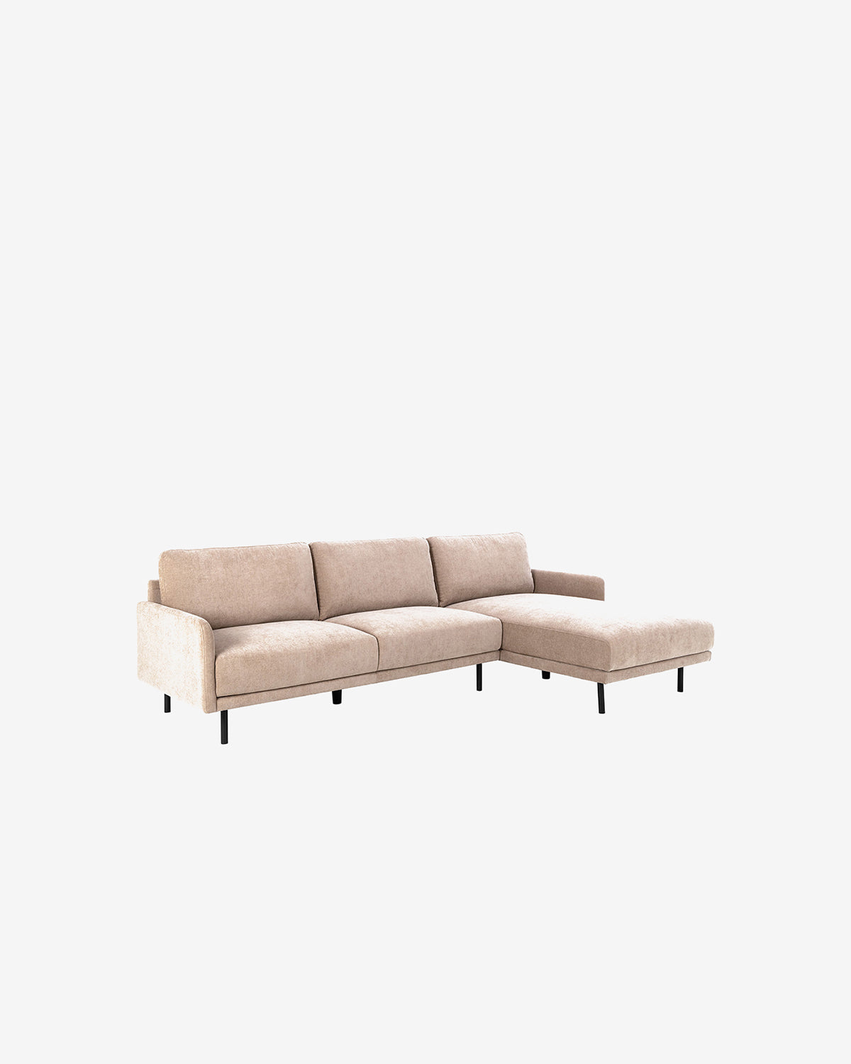 Calma sofa m/chaiselong, beige