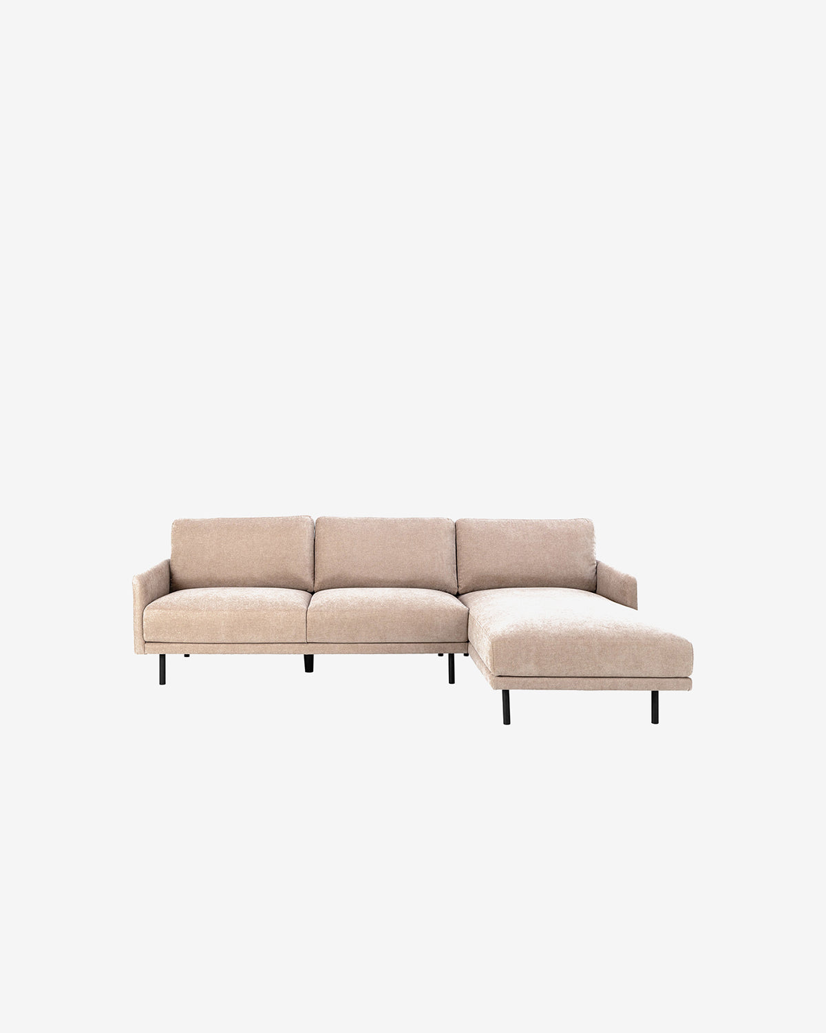 Calma sofa m/chaiselong, beige