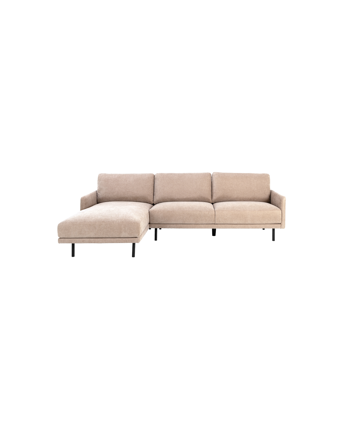 Calma sofa m/chaiselong, beige