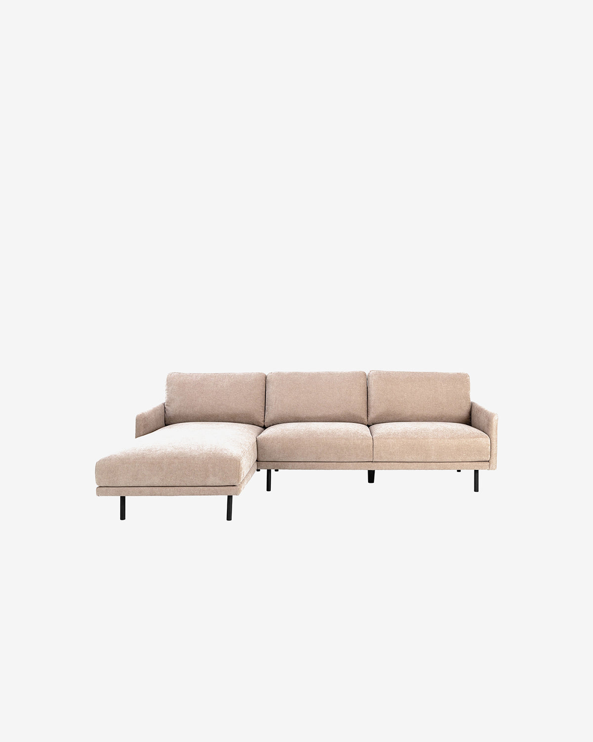 Calma sofa m/chaiselong, beige