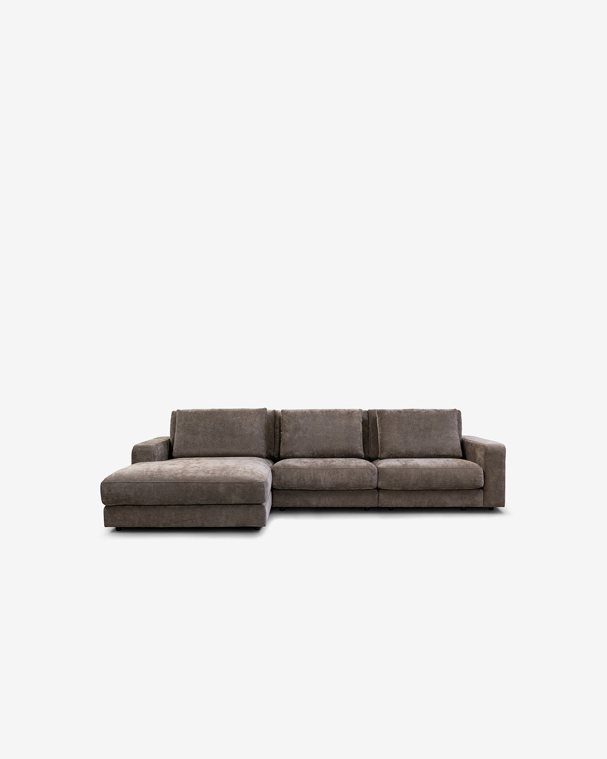 Rio sofa m/chaiselong, brun