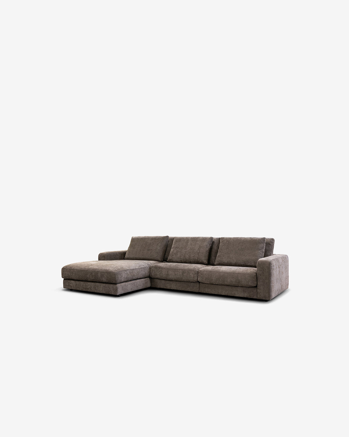 Rio sofa m/chaiselong, brun