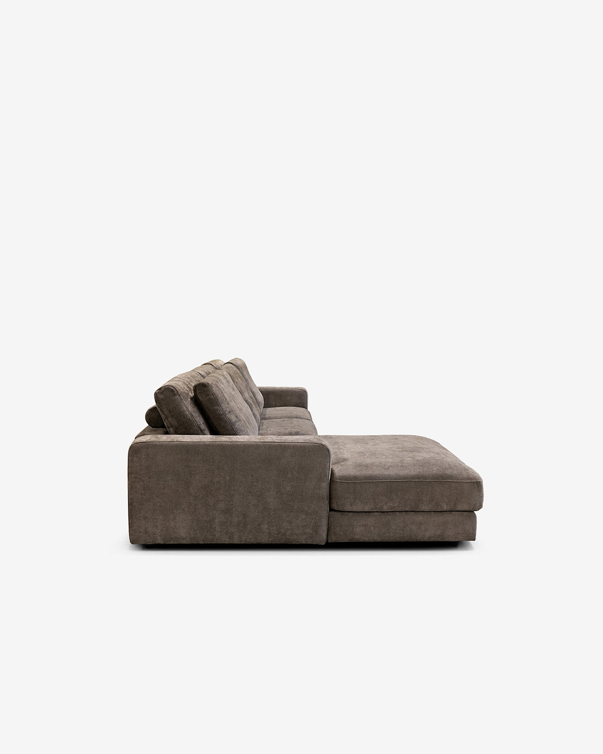 Rio sofa m/chaiselong, brun