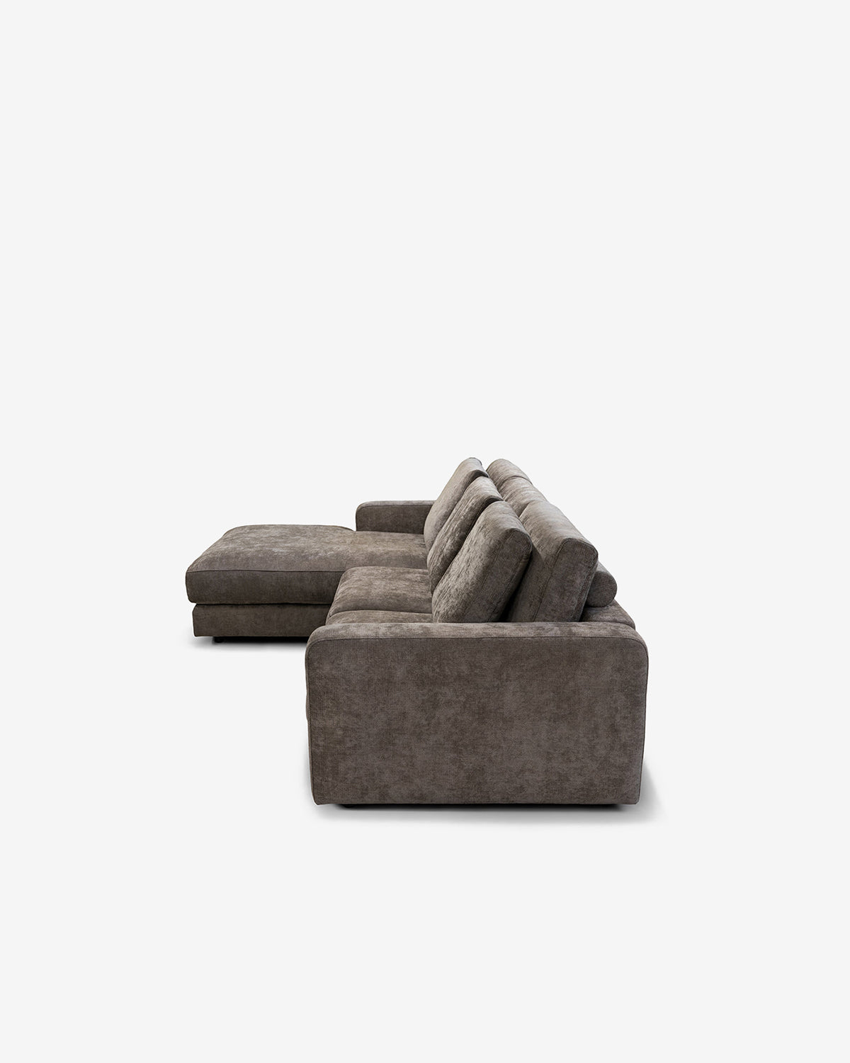Rio sofa m/chaiselong, brun