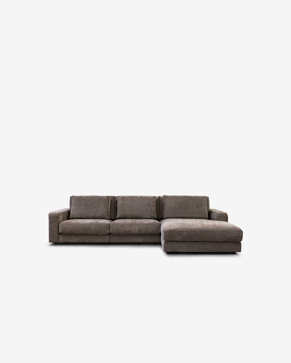 Rio sofa m/chaiselong, brun