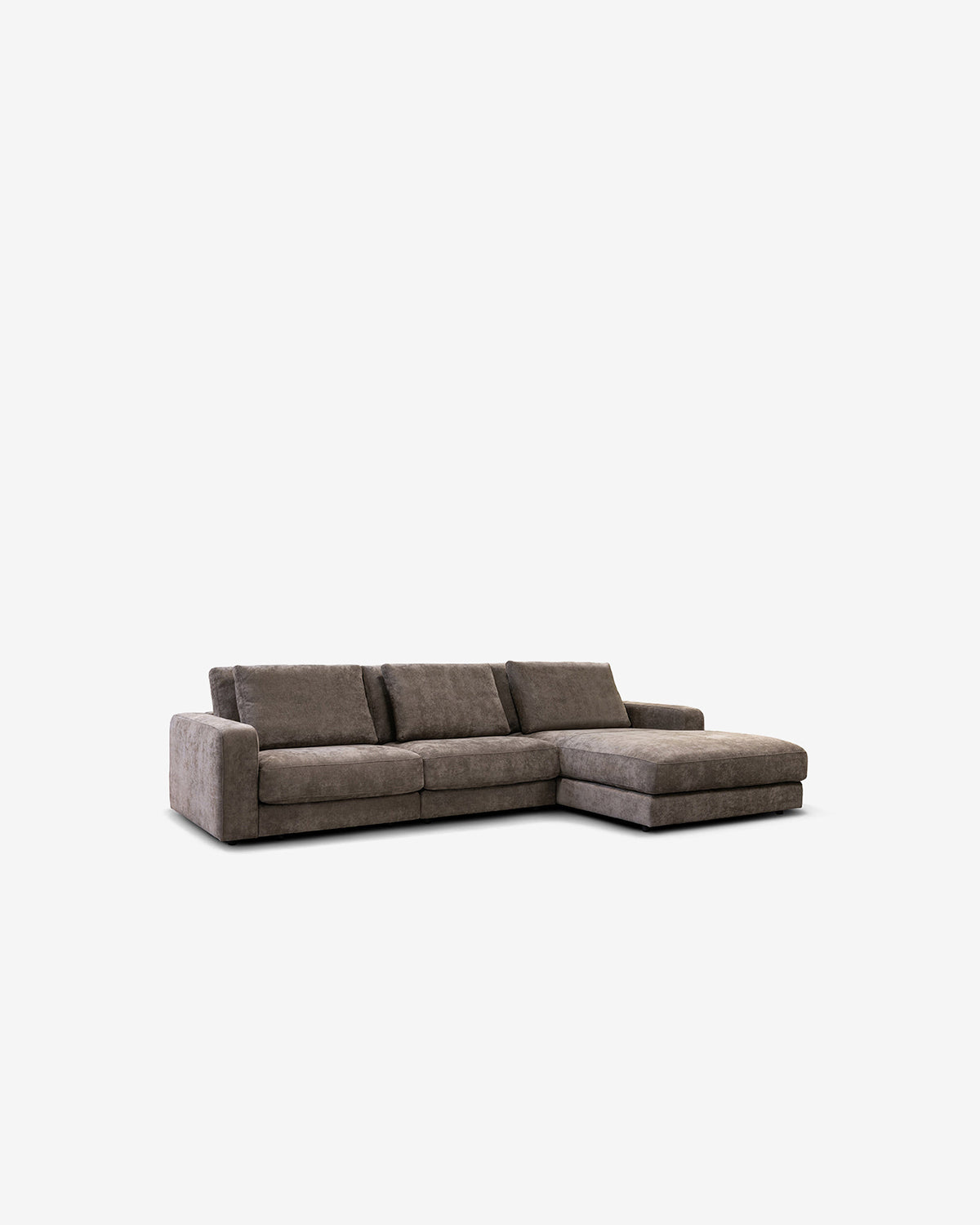 Rio sofa m/chaiselong, brun