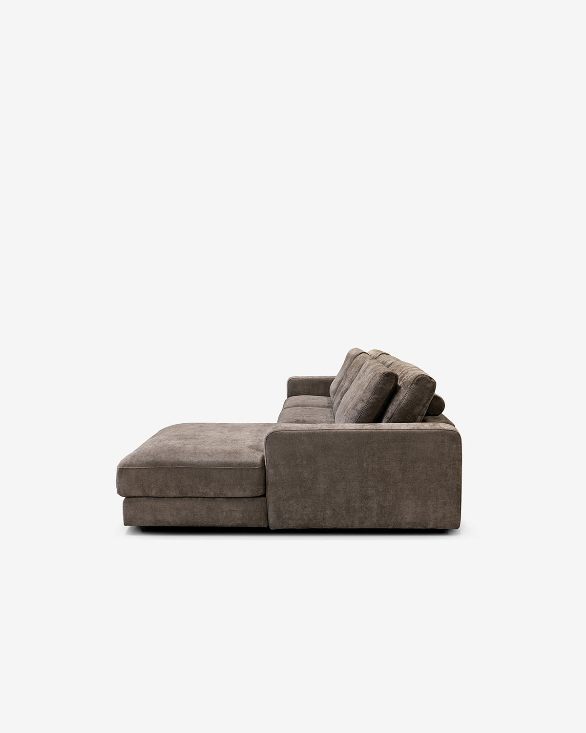 Rio sofa m/chaiselong, brun