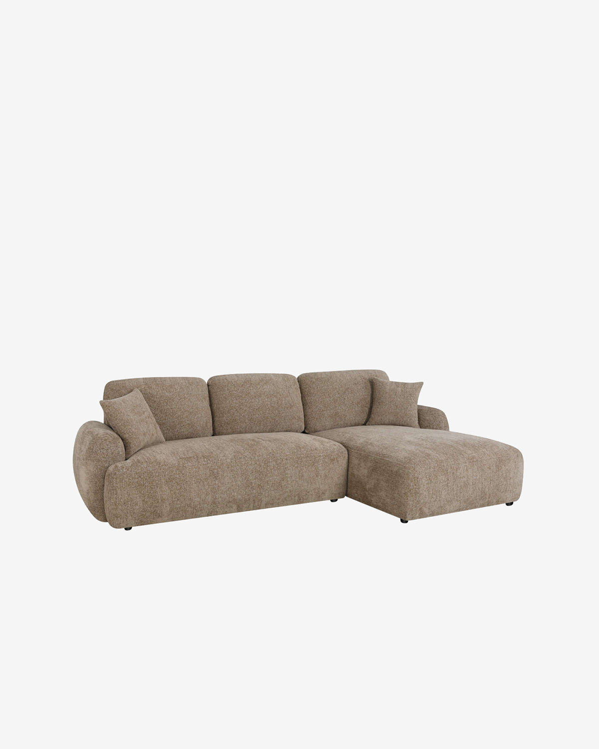 Alcudia sofa m/chaiselong, taupe