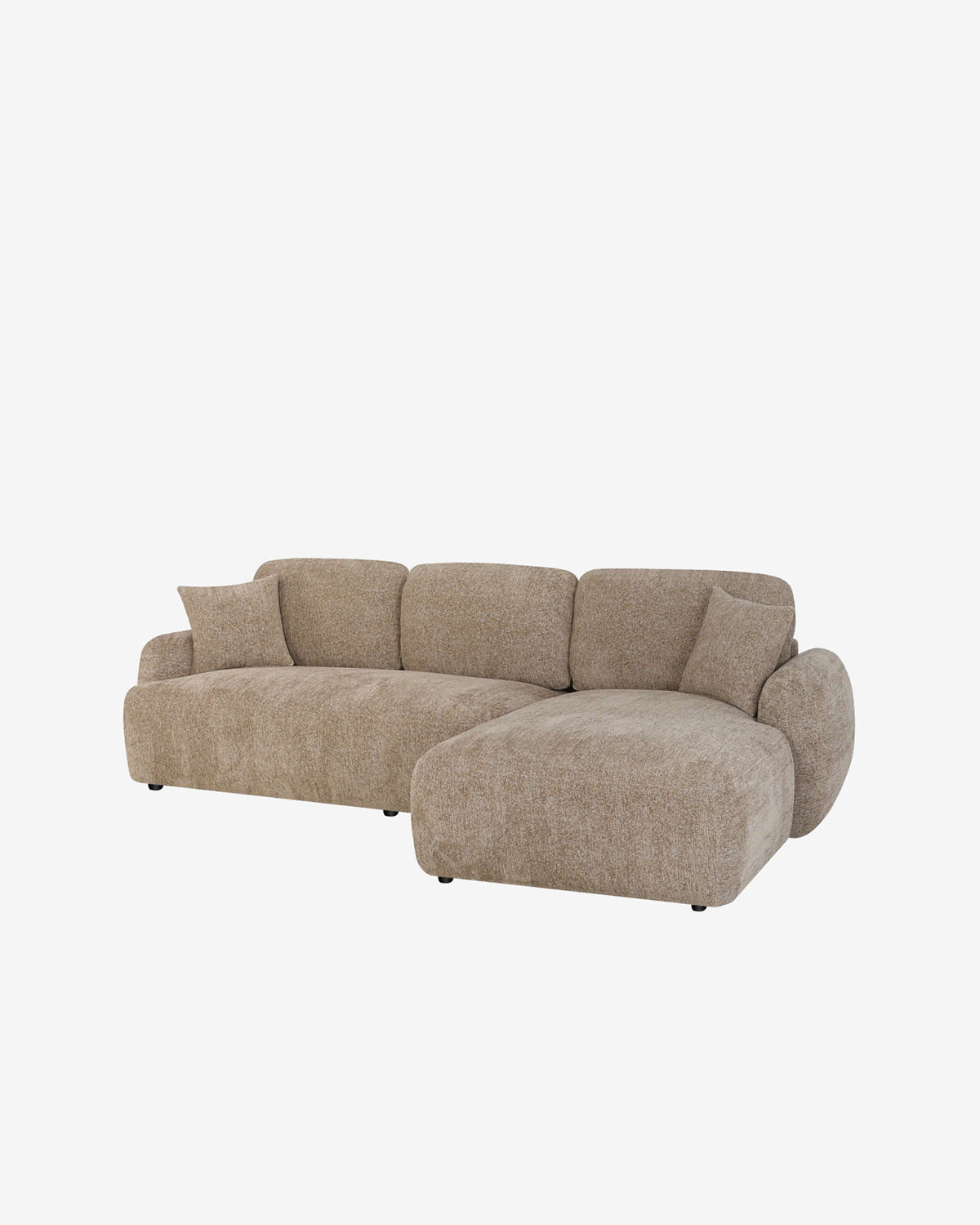 Alcudia sofa m/chaiselong, taupe
