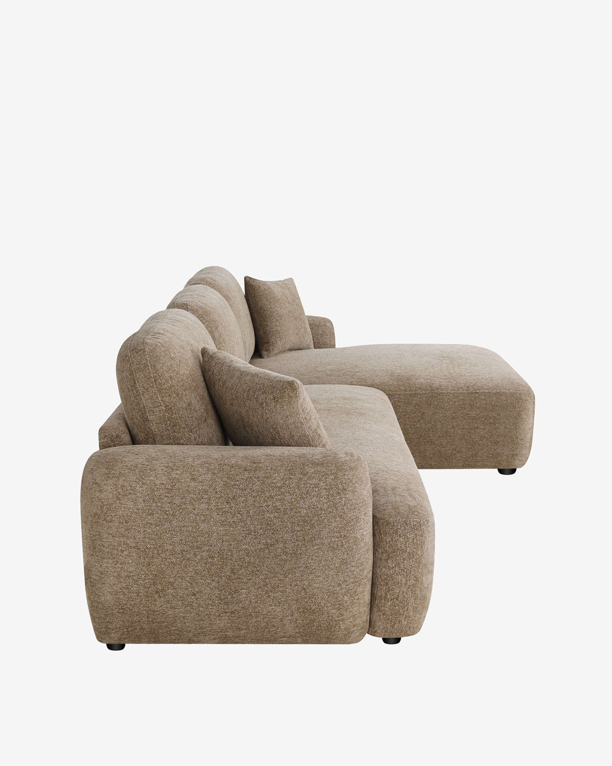 Alcudia sofa m/chaiselong, taupe