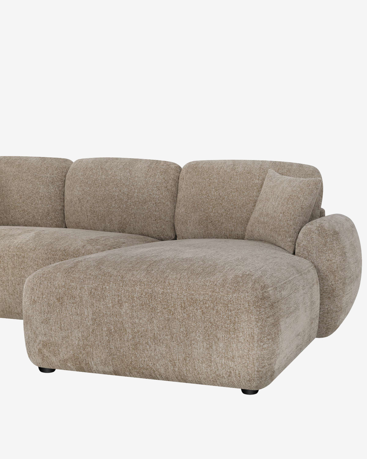 Alcudia sofa m/chaiselong, taupe