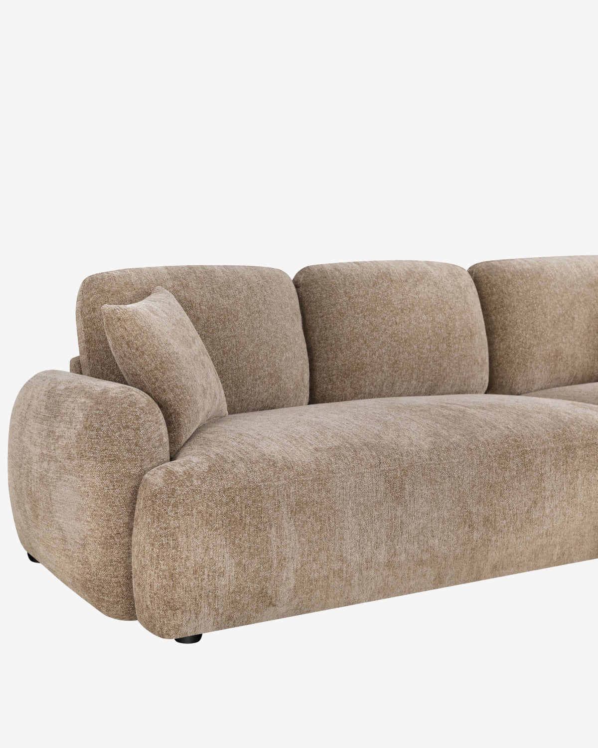 Alcudia sofa m/chaiselong, taupe