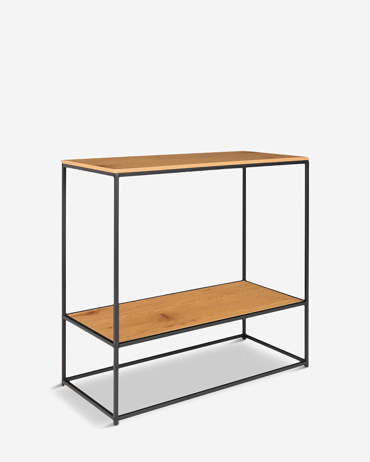 Vista konsolbord, eg/sort