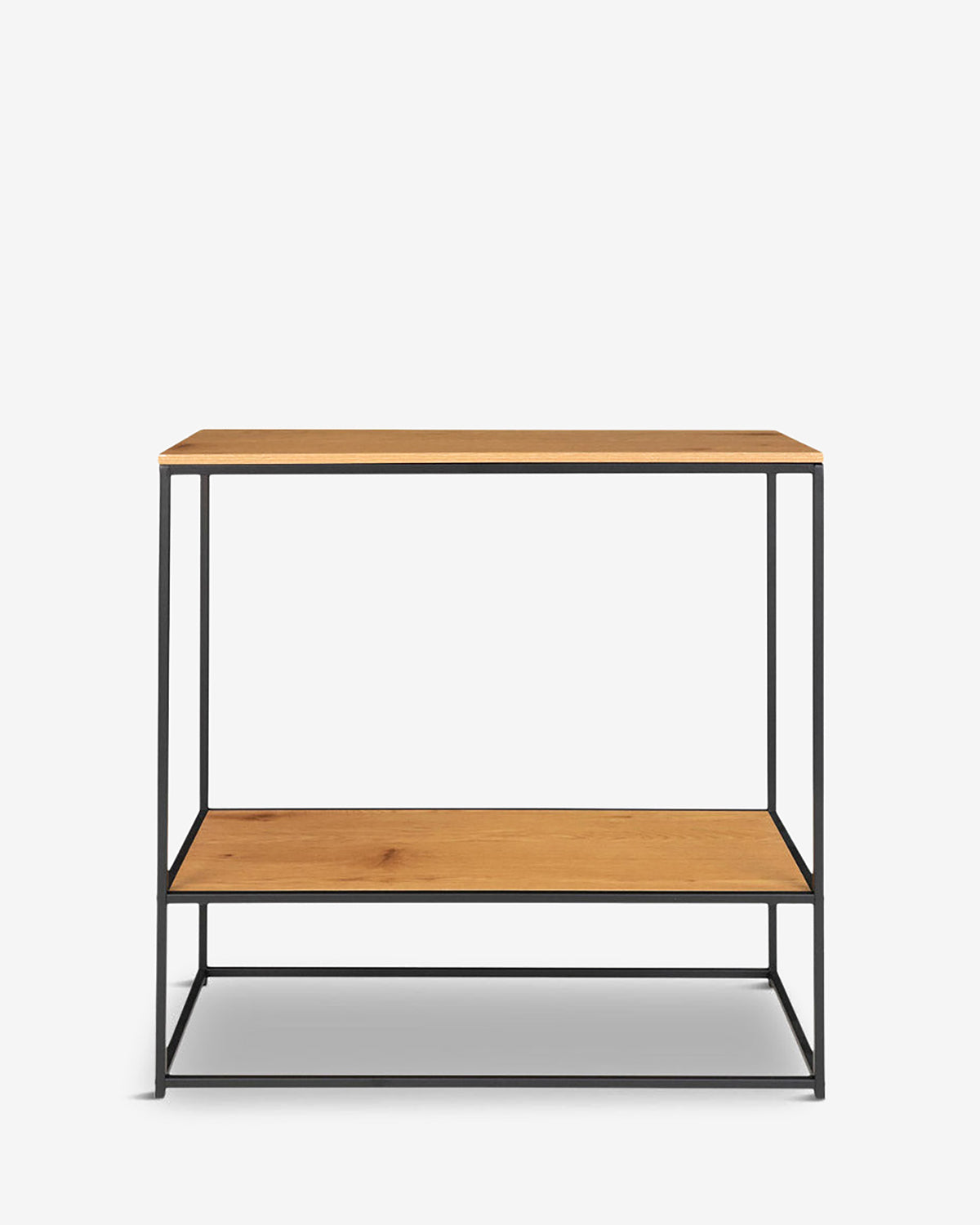 Vista konsolbord, eg/sort