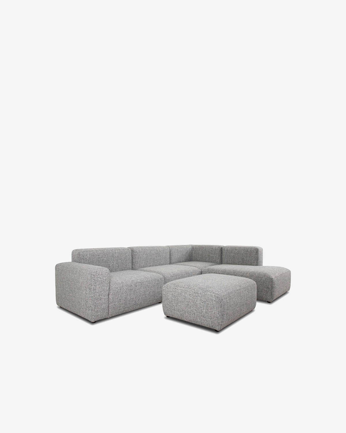 Risor hjørnesofa m/openend, lys grå