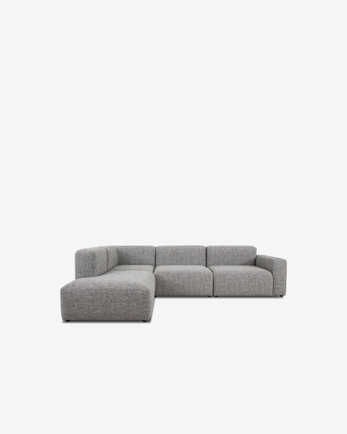 Risor hjørnesofa m/openend, lys grå