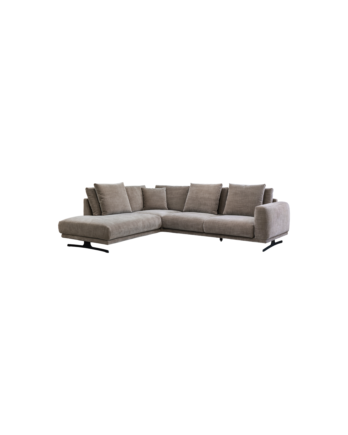 Salerno hjørnesofa, Venstrevendt m. open end