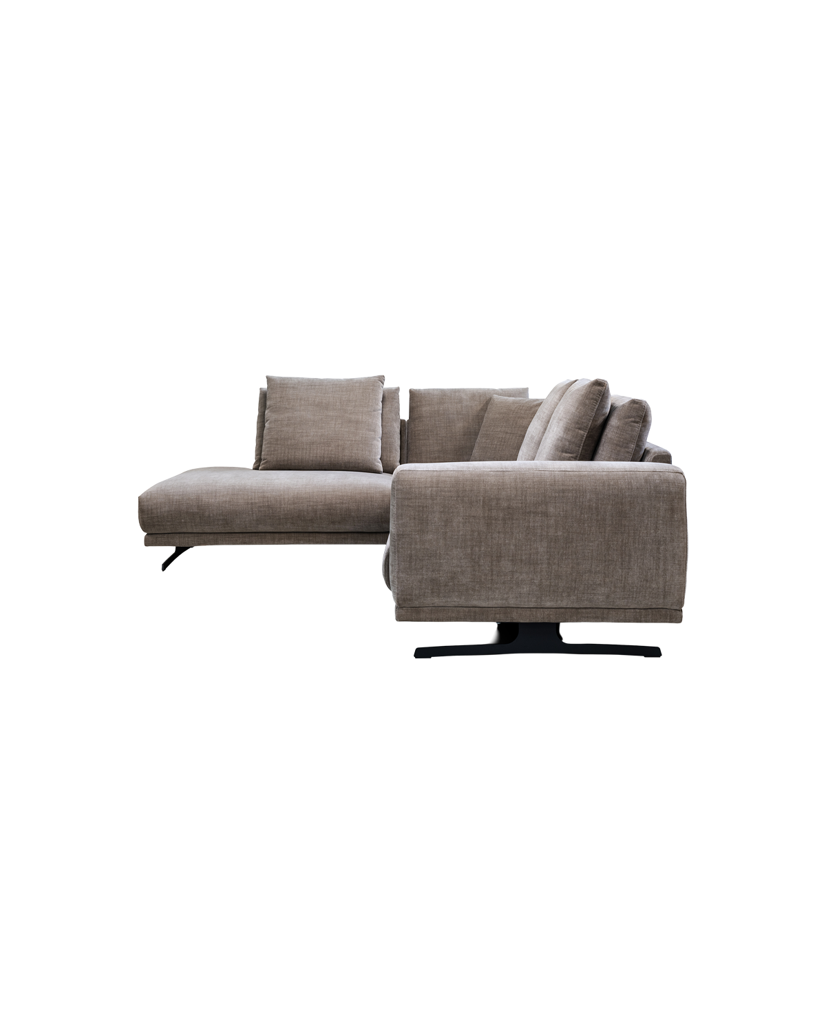 Salerno hjørnesofa, Venstrevendt m. open end