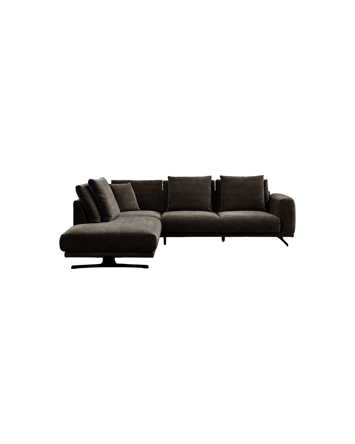 Salerno hjørnesofa, Venstrevendt m. open end