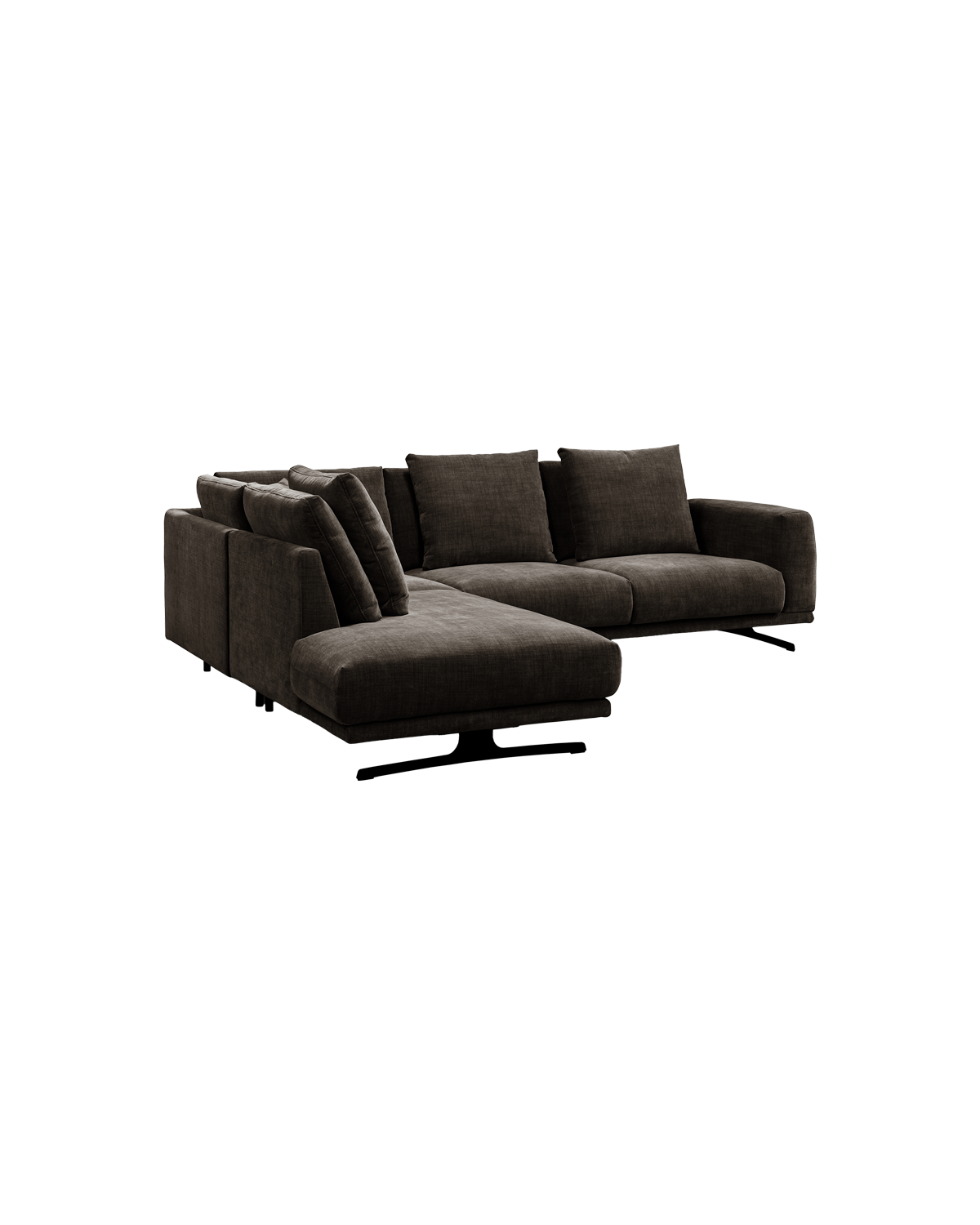 Salerno hjørnesofa, Venstrevendt m. open end