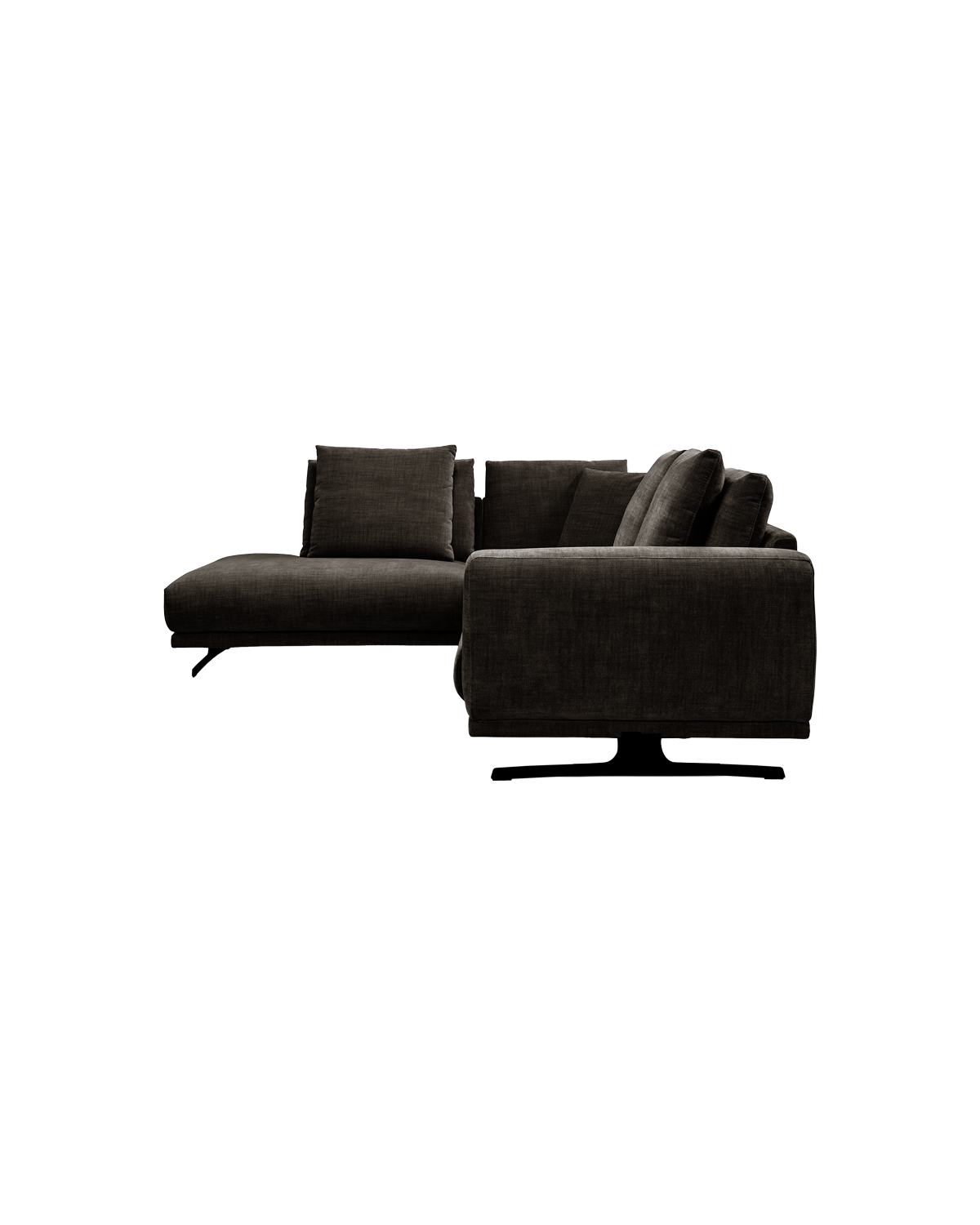 Salerno hjørnesofa, Venstrevendt m. open end