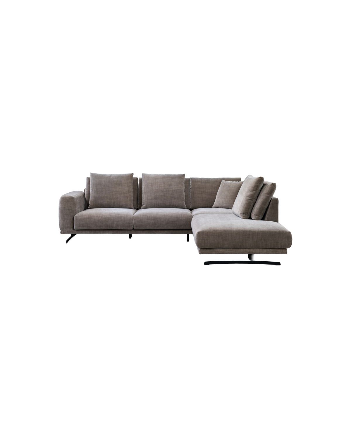 Salerno hjørnesofa, Højrevendt m. open end