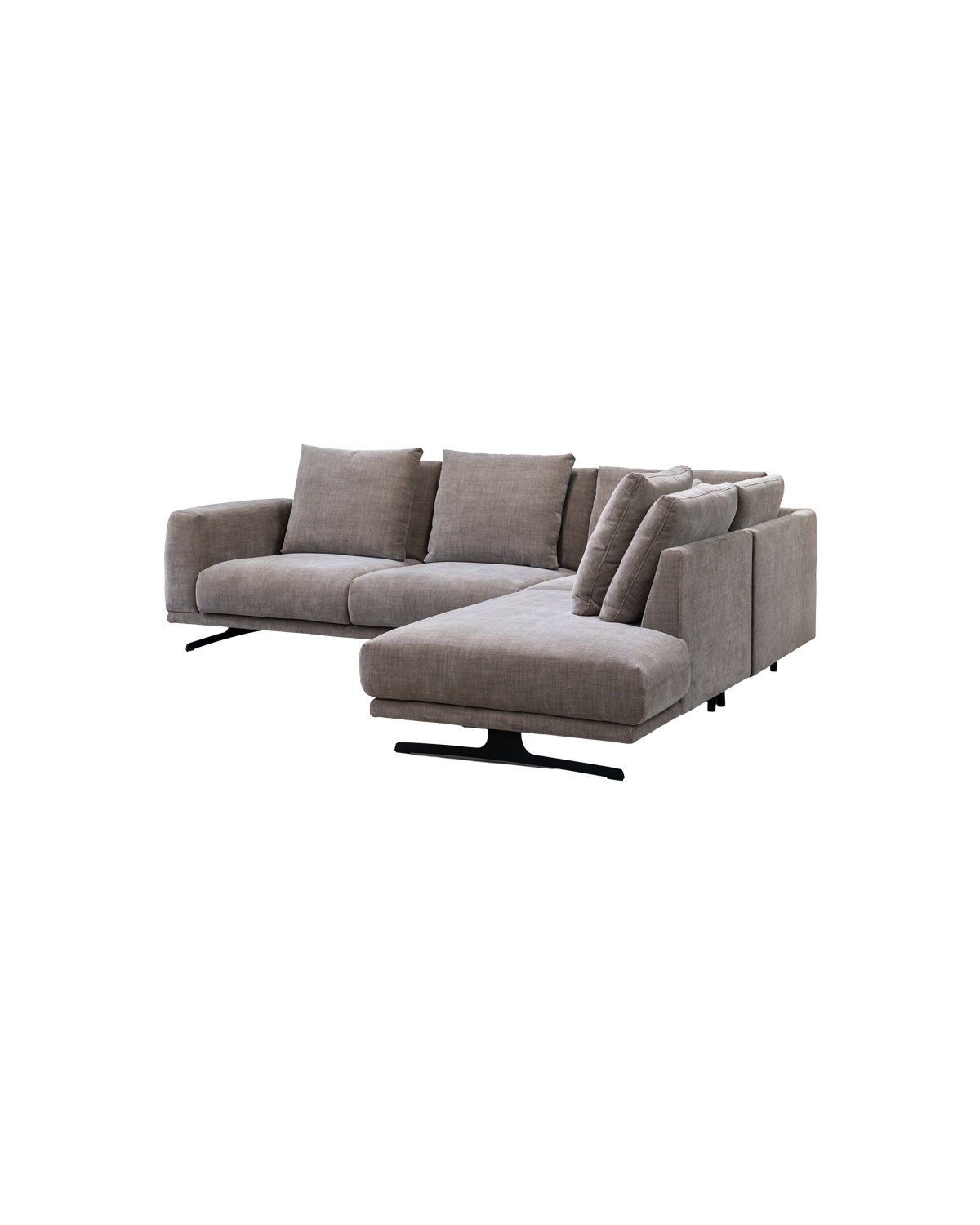 Salerno hjørnesofa, Højrevendt m. open end