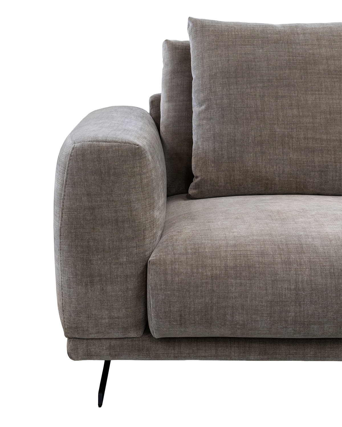 Salerno hjørnesofa, Højrevendt m. open end